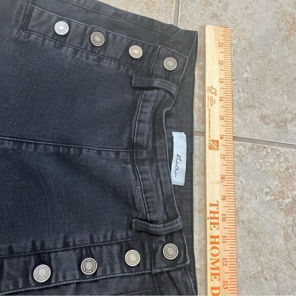 KanCan high-rise black flare jeans Sz 5 - Picture 2 of 9